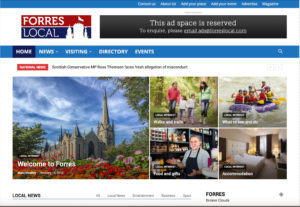 Forres Local gets a new website with name change