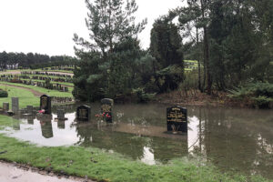 Clovenside flooding Forres