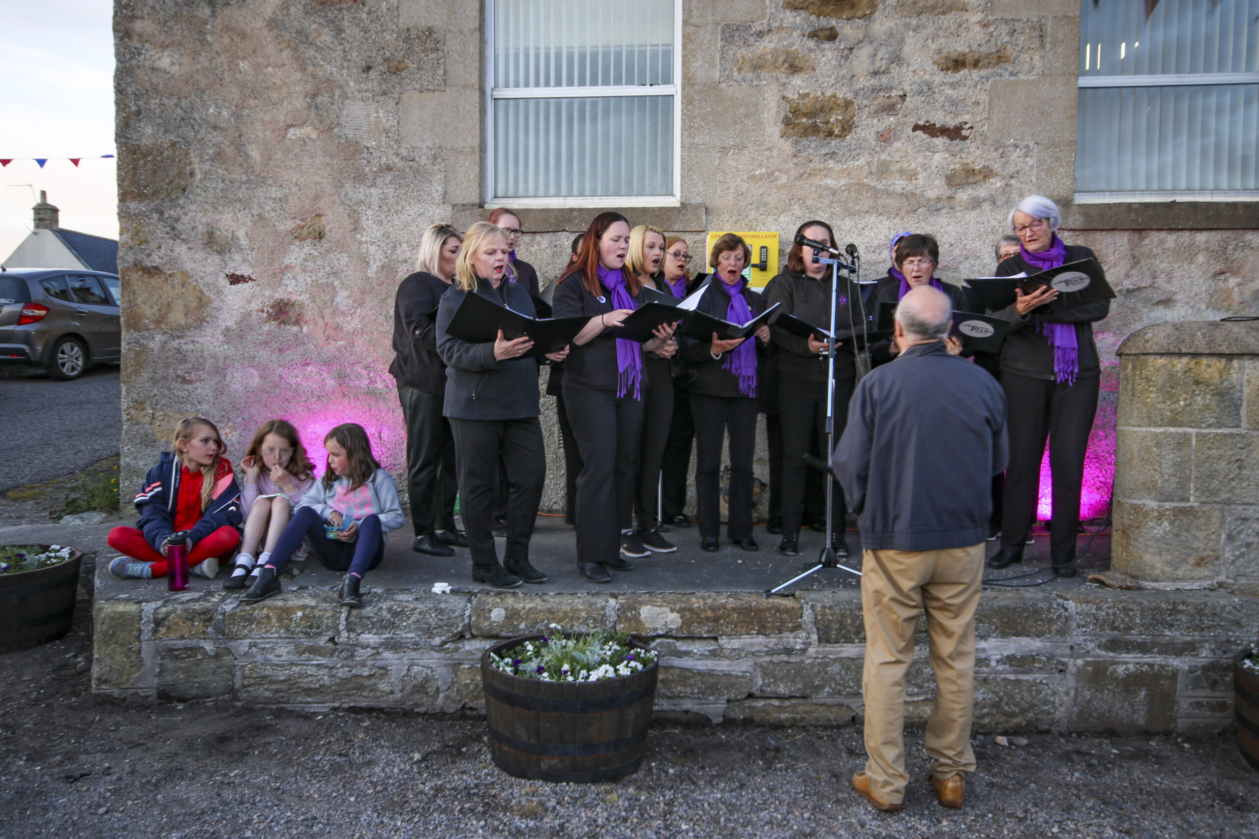 Kinloss Military Wives Choir at Findhorn Platinum Jubilee Weekend