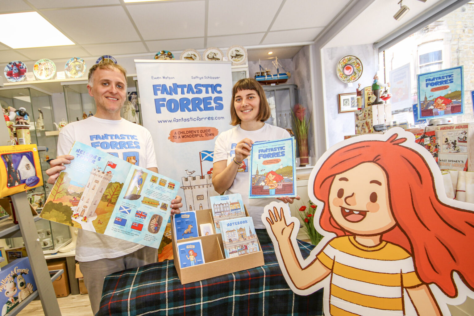 Forres History Children's book with 'fantastic' insight into history of Forres now on ...